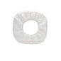 Soft white round cleaning pad for Robot Vacuum Mop, designed for effective floor cleaning and mopping.