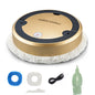 Robot Vacuum Mop featuring a smart cleaning design with accessories for efficient vacuuming and mopping.