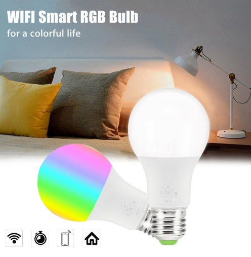Light Bulb | WIFI Smart RGB Bulb for colorful home lighting solution.