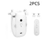 Smart Curtain Robot installation kit with remote control, featuring 2 pieces for automated curtain control.